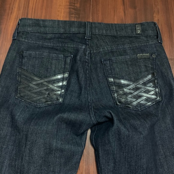 7 For All Mankind Dojo Jeans Size 26x31 Womens - Picture 5 of 6